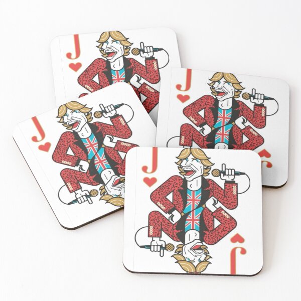 Item preview, Retro Rock Singer Jack Card Illustration designed and sold by WATEKE.