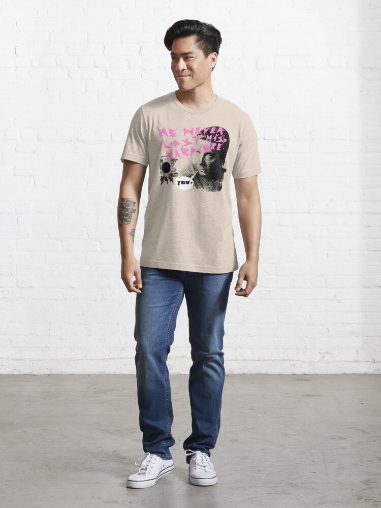 Alternate view of He Never Lost His Hardcore Essential T-Shirt