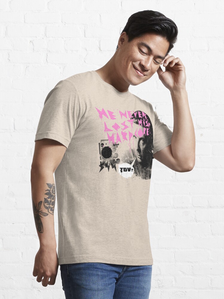 Alternate view of He Never Lost His Hardcore Essential T-Shirt