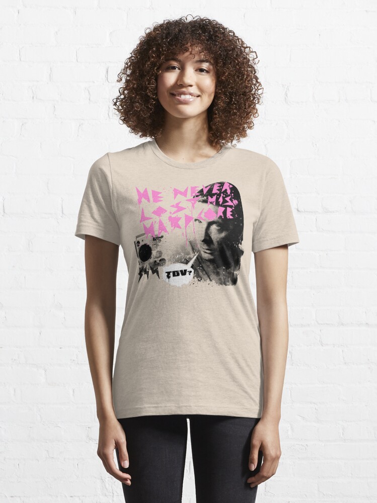 Alternate view of He Never Lost His Hardcore Essential T-Shirt