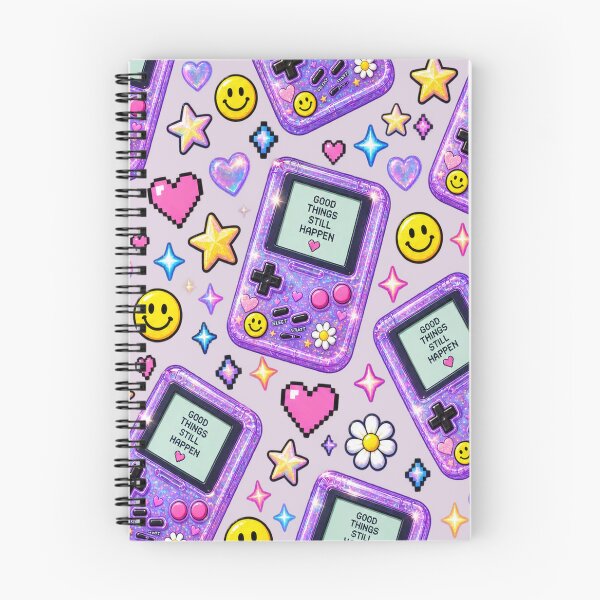 Item preview, Good Things Still Happen – Retro Handheld Game Y2K Design designed and sold by MetaModel Editions.