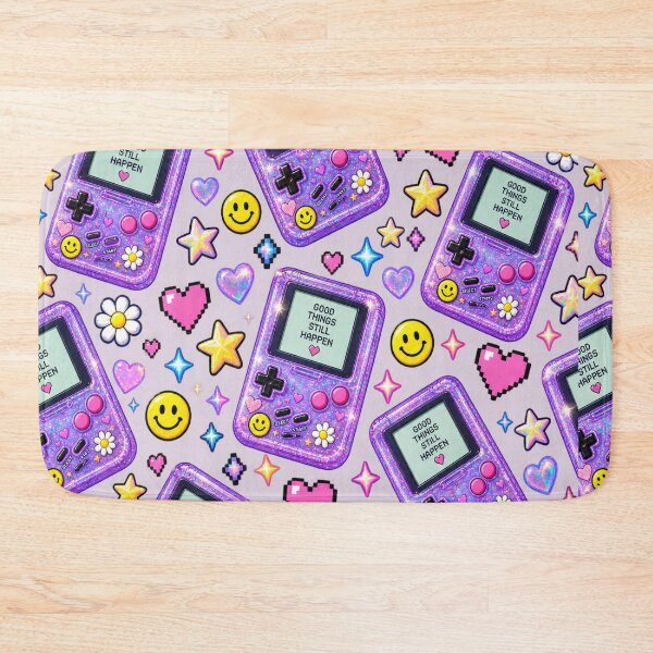 Item preview, Good Things Still Happen – Retro Handheld Game Y2K Design designed and sold by MetaModel Editions.