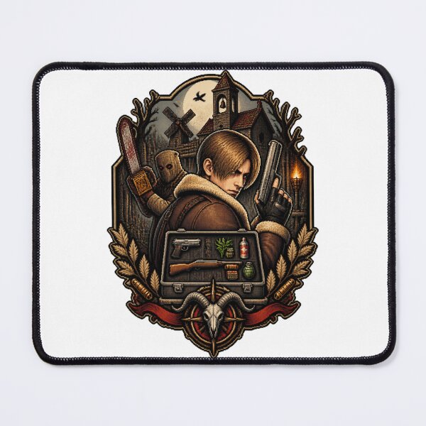 Item preview, Resident Evil Inspired Pixel Art Design for Gamers and Horror Fans designed and sold by slowhandsnot tt.