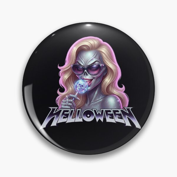 Item preview, Halloween Alien Blonde Lollipop Glasses Metal designed and sold by Voodoo Store Paranormal Collections.