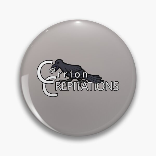 Item preview, Carrion Crepitations Raven Logo Branding Design-23 designed and sold by GianSabia.