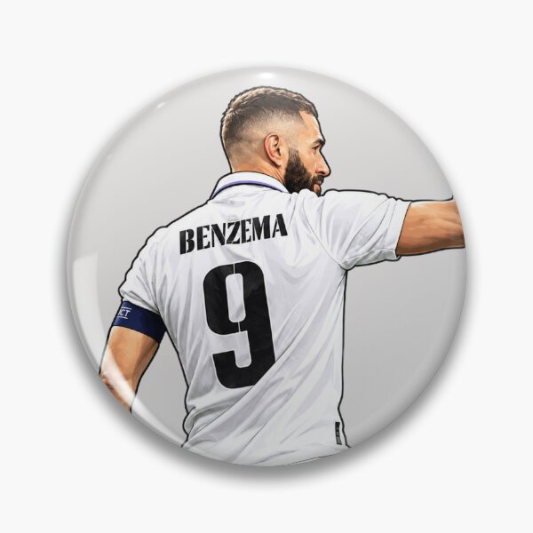 Item preview, Karim Benzema Real Madrid 9 designed and sold by VRedBaller.