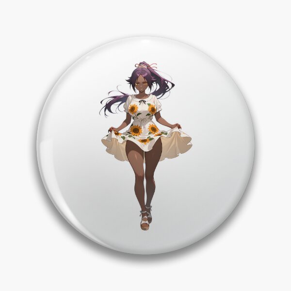 Item preview, Yoruichi Sundress Season Girl Anime Meme Funny Casual designed and sold by sutton-sorenson.