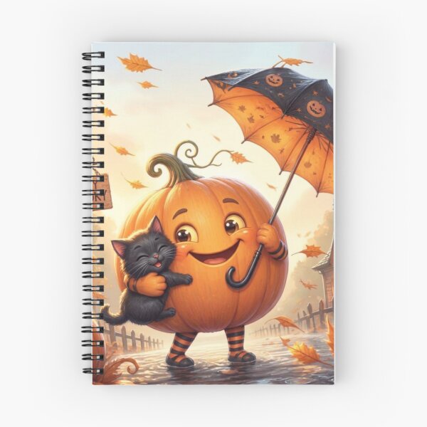 Item preview, cute halloween pumpkin cat designed and sold by Dhiraaj.
