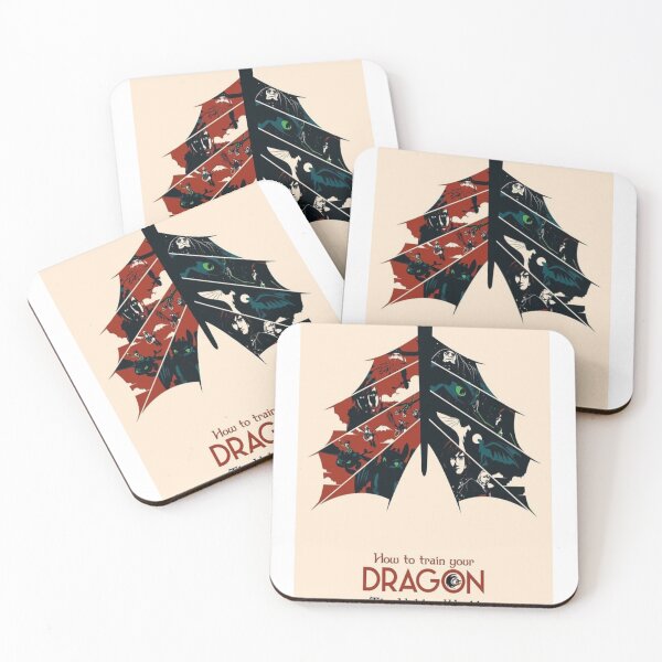 Item preview, Split Winged Silhouette With Dragon Scenes designed and sold by WATEKE.