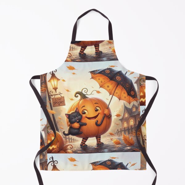 Item preview, cute halloween pumpkin cat designed and sold by Dhiraaj.