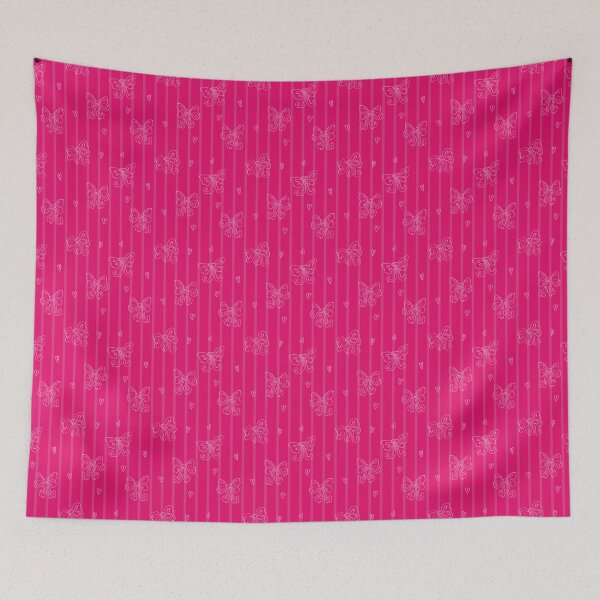 Item preview, Pink Bow Coquette Stripe Pattern – Girly Bowcore Aesthetic designed and sold by Love Pantone .