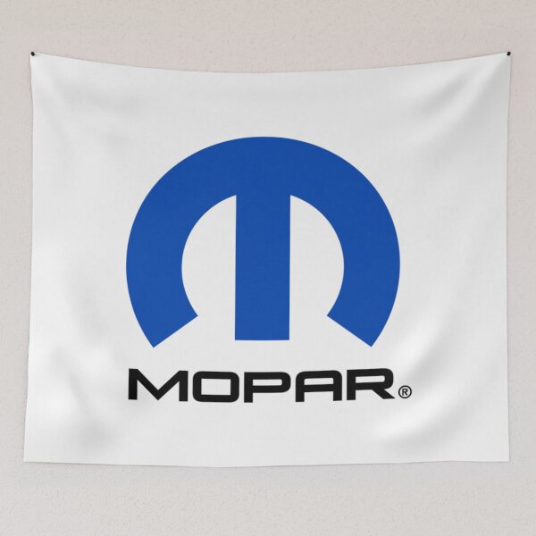 Item preview, Mopar Blue Omega Logo designed and sold by estrellamagica.