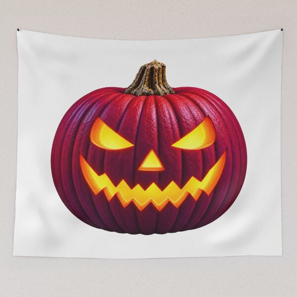 Item preview, of halloween pumpkin red and purple designed and sold by natalik2024.