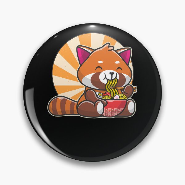 Item preview, Red-Panda-Ramen-Japanese-Noodles-Cute-Kawaii-Anime-Gifts-Girl-Teen designed and sold by krughmgpre.