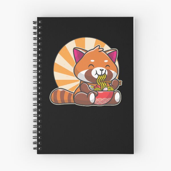 Item preview, Red-Panda-Ramen-Japanese-Noodles-Cute-Kawaii-Anime-Gifts-Girl-Teen designed and sold by krughmgpre.