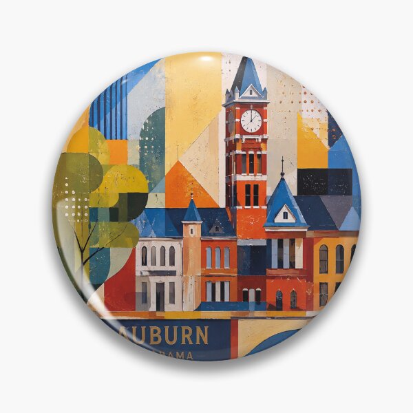 Item preview, Auburn, Alabama Painting – Beautiful Place in the United States of America. designed and sold by GalleryKauffeld.