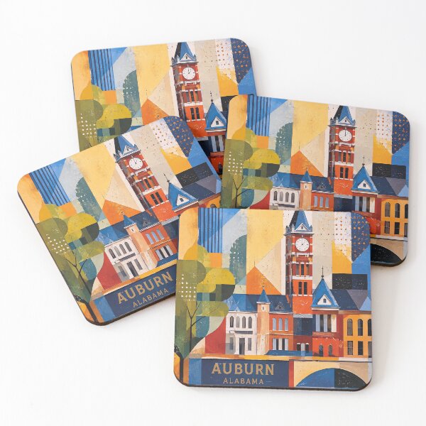 Item preview, Auburn, Alabama Painting – Beautiful Place in the United States of America. designed and sold by GalleryKauffeld.