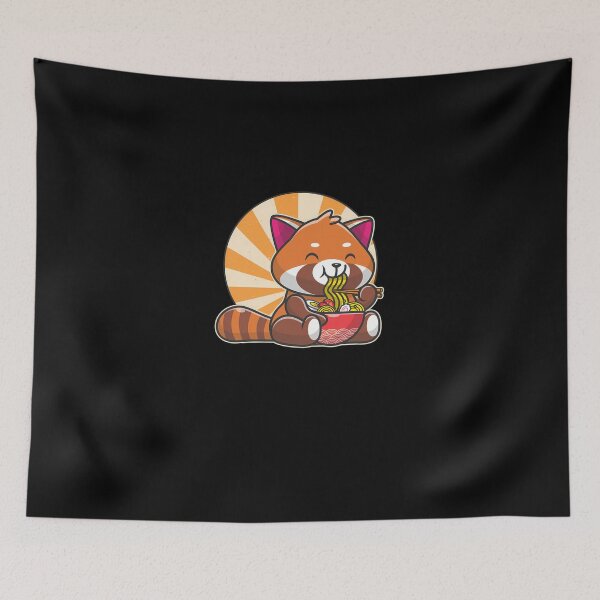 Item preview, Red-Panda-Ramen-Japanese-Noodles-Cute-Kawaii-Anime-Gifts-Girl-Teen designed and sold by krughmgpre.