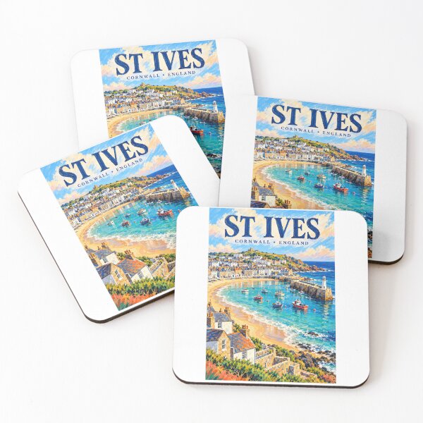 Item preview, St Ives - Cornwall - England designed and sold by GoodOldVintage.