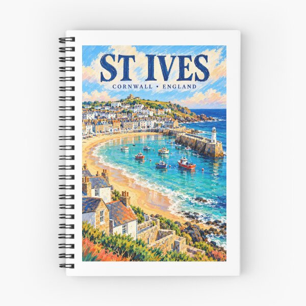 Item preview, St Ives - Cornwall - England designed and sold by GoodOldVintage.