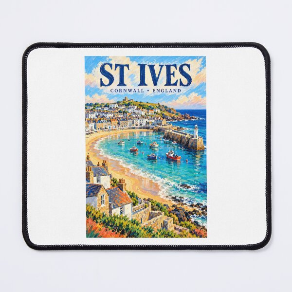 Item preview, St Ives - Cornwall - England designed and sold by GoodOldVintage.