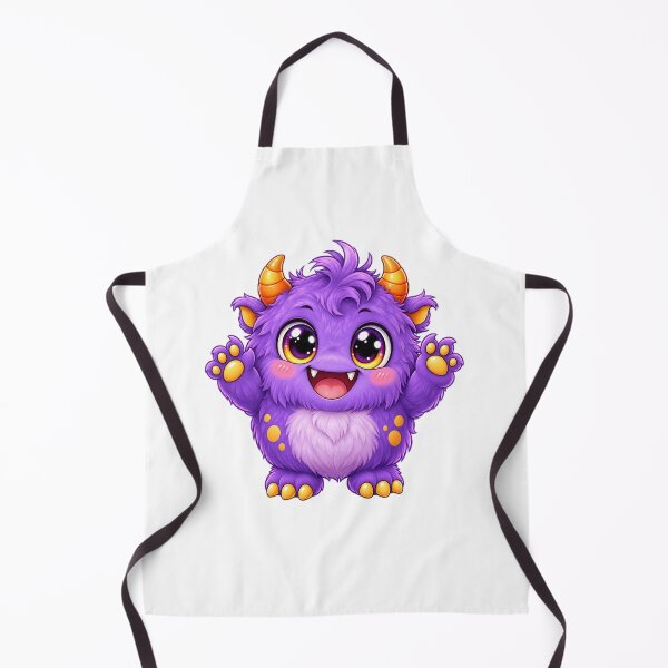 Item preview, Cute Kawaii Purple Monster Halloween – Adorable Chibi Spooky Creature designed and sold by Pixanova.