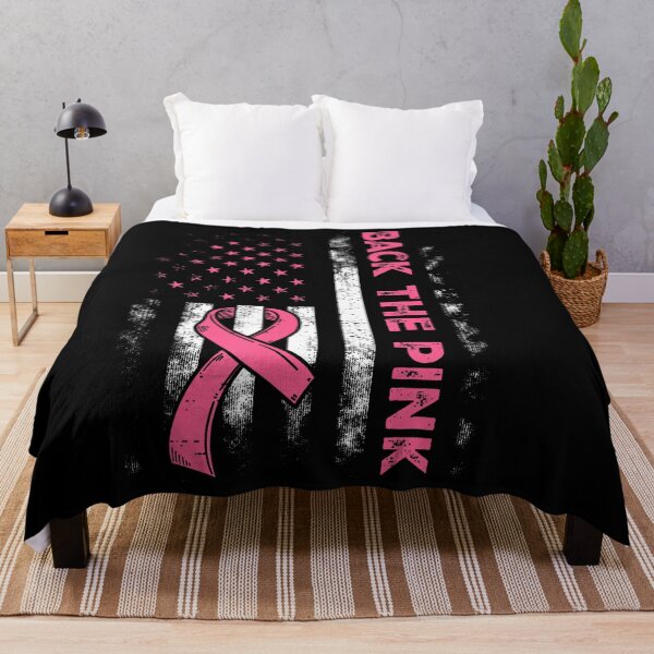 Item preview, Back The Pink US Flag Breast Cancer Awareness designed and sold by Khescoiu.