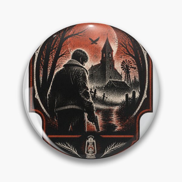 Item preview, Resident Evil Inspired Horror Art Graphic Design designed and sold by slowhandsnot tt.