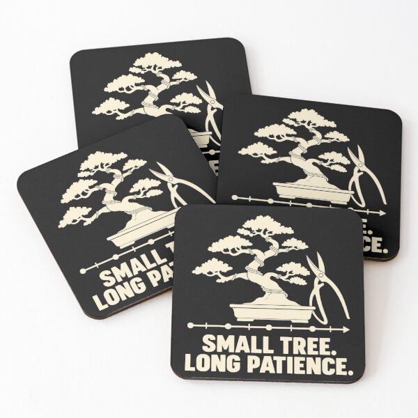 Item preview, Small Tree Long Patience Bonsai Grower Humor designed and sold by DreamLayerStudio.