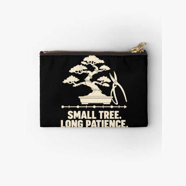 Item preview, Small Tree Long Patience Bonsai Grower Humor designed and sold by DreamLayerStudio.