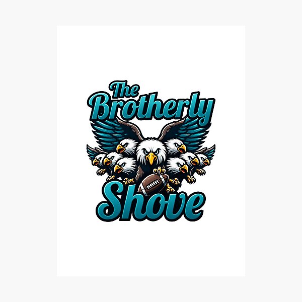 Item preview, Philadelphia Brotherly Shove Vintage Inspired City Pride Design designed and sold by 37Shop.