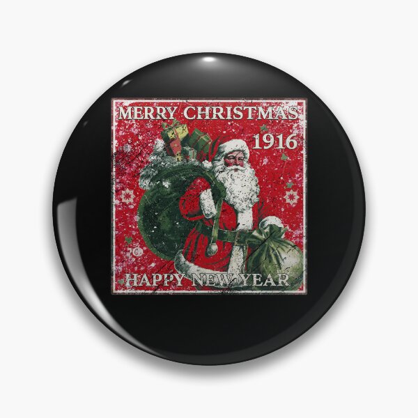 Item preview, Vintage Santa Claus Merry Christmas 1916 Retro Card designed and sold by SEINENGAPPI8.