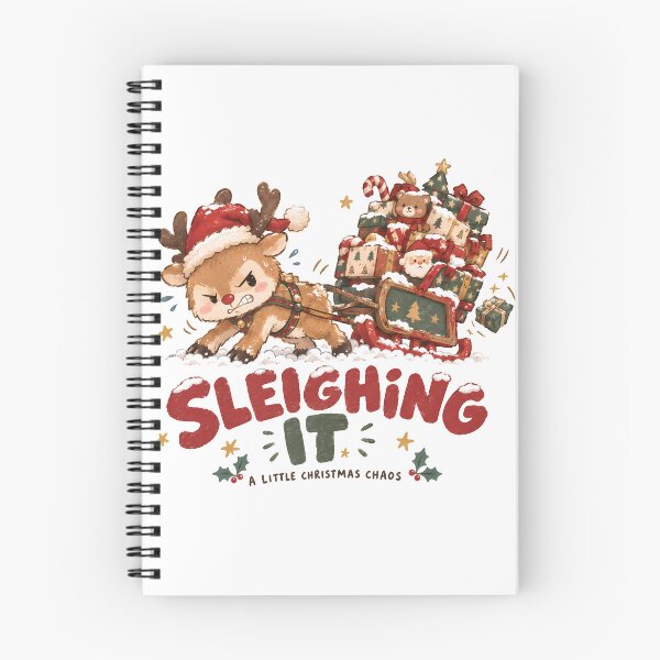 Item preview, Sleighing It - A Little Christmas Chaos designed and sold by ianm1028.
