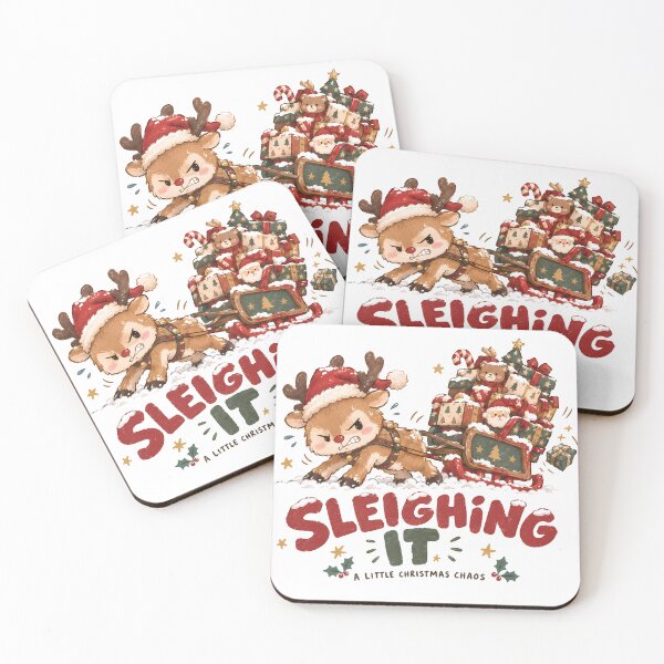 Item preview, Sleighing It - A Little Christmas Chaos designed and sold by ianm1028.