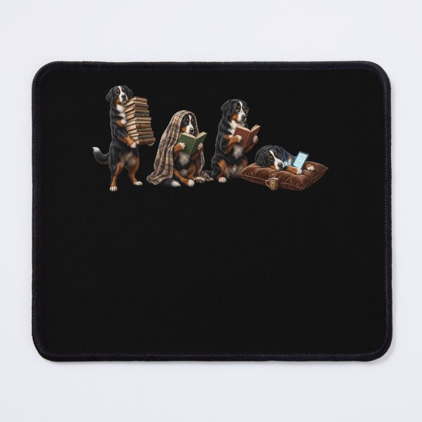 Item preview, Bernese Mountain Dog Book Reader Reading Dog Lover designed and sold by dian-rody-crest.
