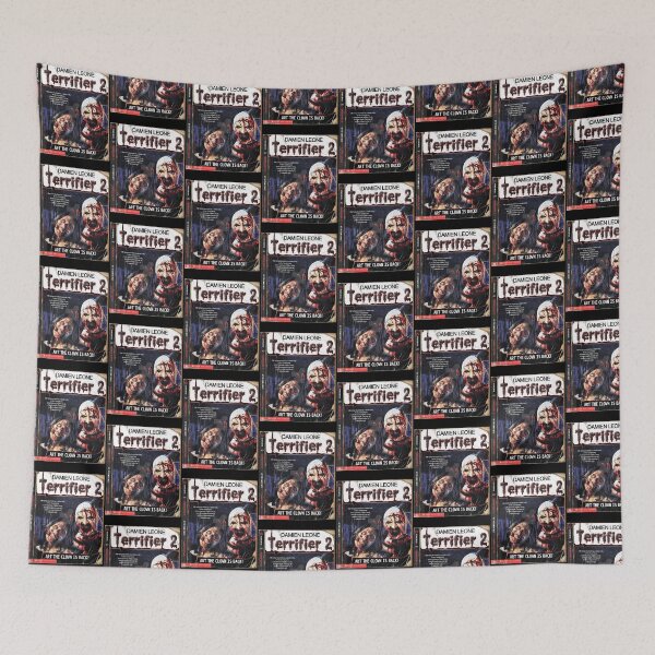 Item preview, Slasher Clown Thriller Retro Movie Cover designed and sold by AlfredAWeave.
