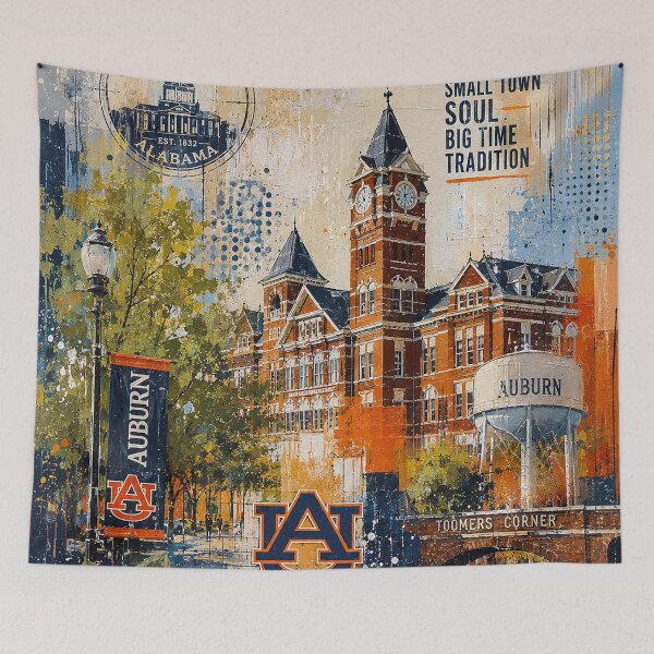 Item preview, Auburn Postcard, Alabama – Beautiful Place in the United States of America. designed and sold by GalleryKauffeld.