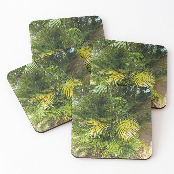Item preview, Lush Golden Tropical Palm Leaves designed and sold by PicturePic.