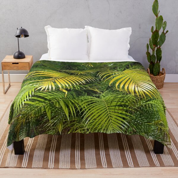 Item preview, Lush Golden Tropical Palm Leaves designed and sold by PicturePic.