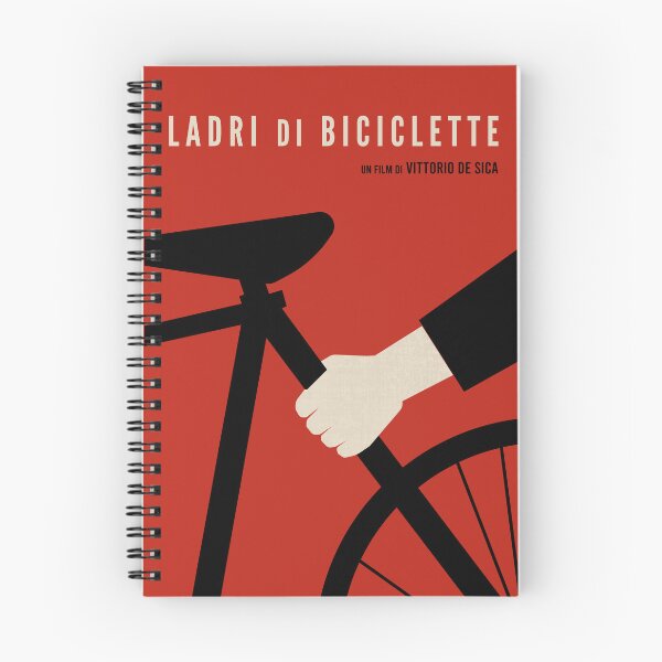 Item preview, Ladri di Biciclette - Bicycle Thieves Vintage Cinema Poster designed and sold by MORKINO POSTERS.