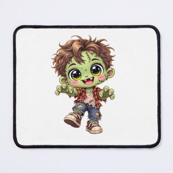 Item preview, Cute Kawaii Zombie Halloween Chibi – Adorable Spooky Zombie Character designed and sold by Pixanova.