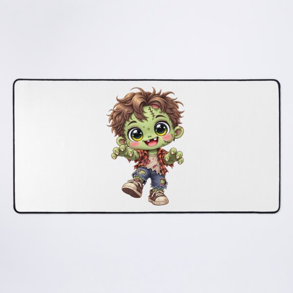 Item preview, Cute Kawaii Zombie Halloween Chibi – Adorable Spooky Zombie Character designed and sold by Pixanova.
