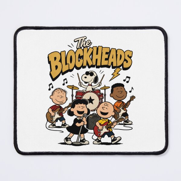 Item preview, The BlockHeads Fun and Bold Graphic Design designed and sold by Bayanihan.