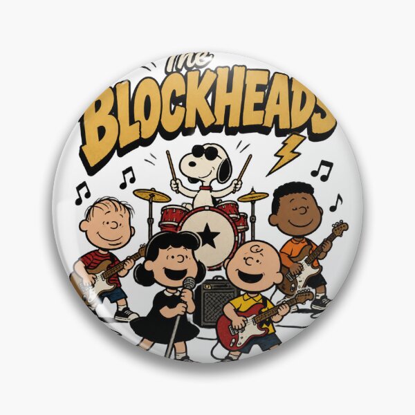 Item preview, The BlockHeads Fun and Bold Graphic Design designed and sold by Bayanihan.