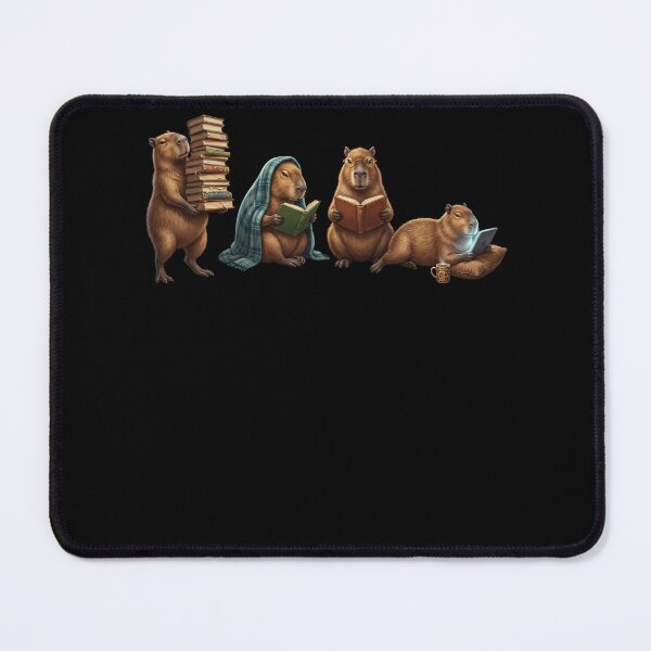 Item preview, Capybara Book Reader Reading Dog Lover designed and sold by dian-rody-crest.