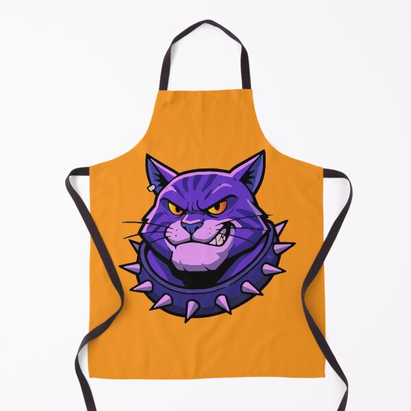 Item preview, Metal Head the cat with the crooked smile designed and sold by Asterisk-a.