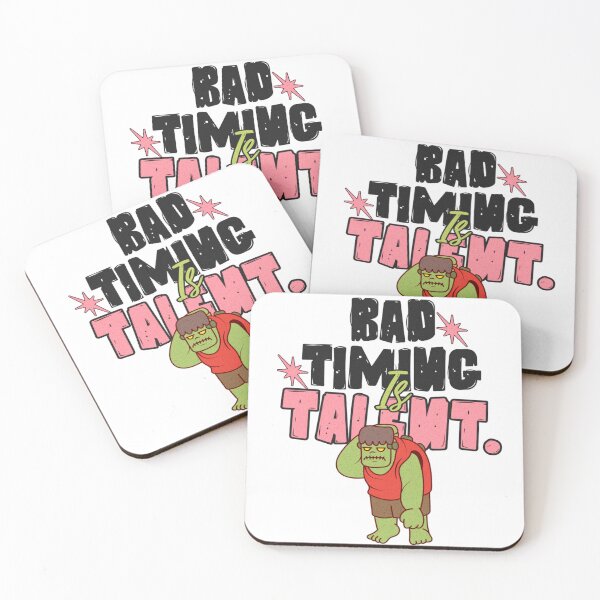 Item preview, Bad Timing Is Talent designed and sold by kynira.