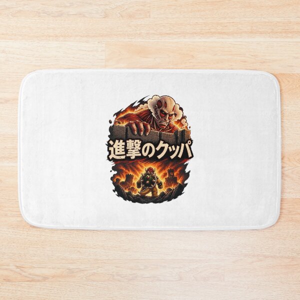 Item preview, Epic Attack on Bowser Gaming Inspired Artwork designed and sold by imagenes.