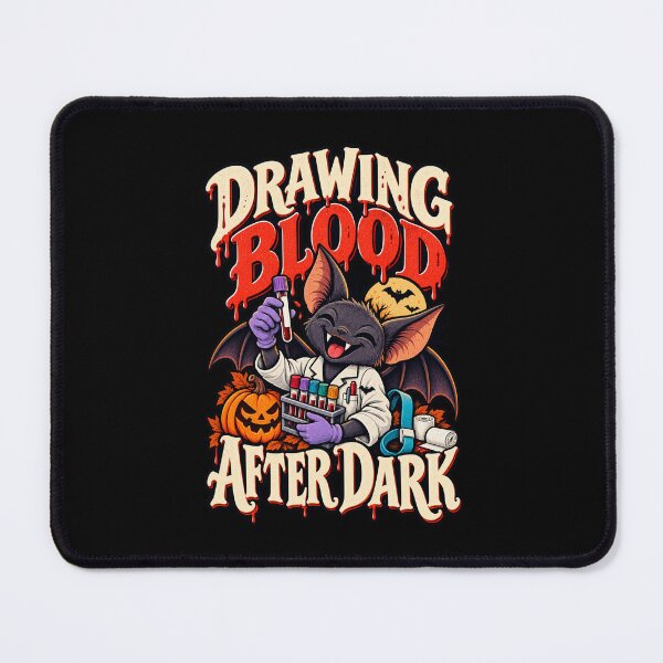 Item preview, Drawing Blood After Dark Phlebotomist Halloween designed and sold by MOTIFOLK.