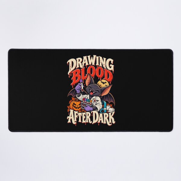 Item preview, Drawing Blood After Dark Phlebotomist Halloween designed and sold by MOTIFOLK.